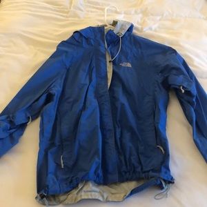 North face rain coat